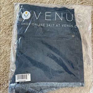 VENUS Dark Blue Denim Shorts